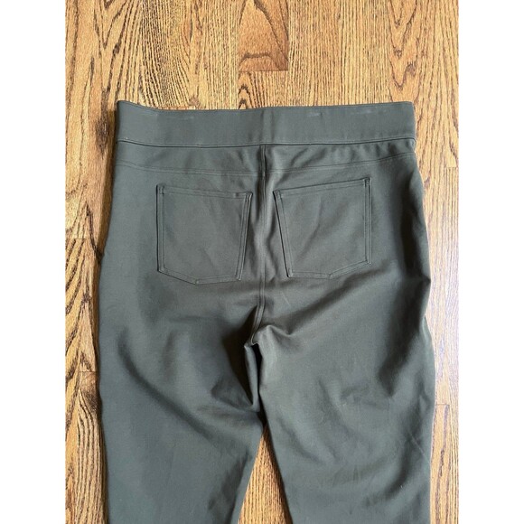 Spanx The Perfect Pant Ankle Ponte Pull On Olive Green Leggings Size 3XL - Picture 6 of 7